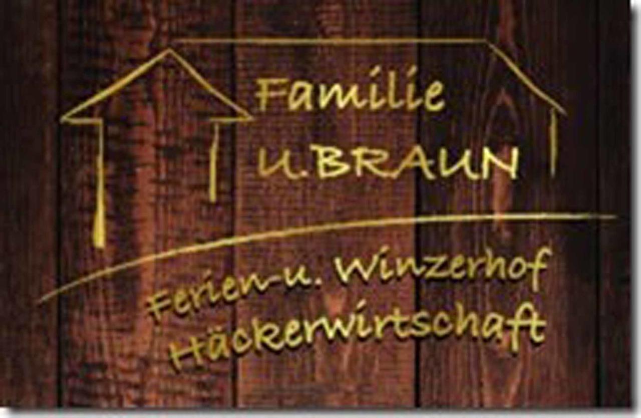 Ferien- Und Winzerhof Ute Braun Lägenhet Nordheim am Main Exteriör bild